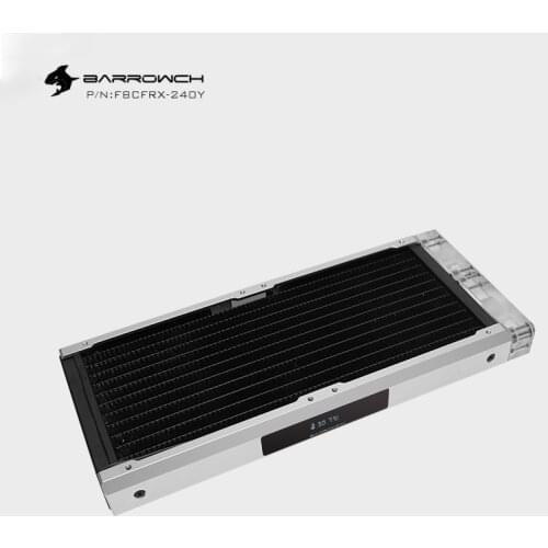 Barrow Chassis Radiator Water Cooling Heatsink LED Display Real-time temperature detection For Case 120 Fan