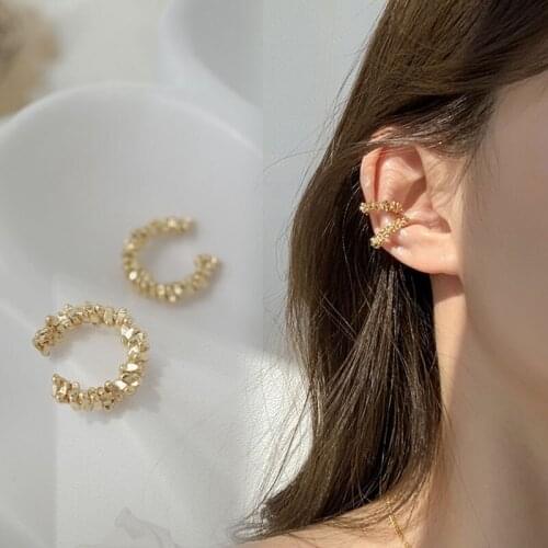 Earrings Ear Bone Clip Non-pierced Ear Clip Pinion Ear Bone Clip Korean Style Women Female Fashion Party Ear Jewelry