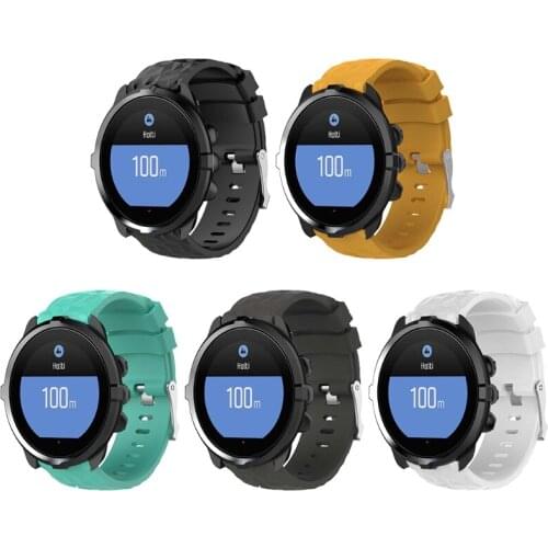 H054 Silicone Replacement Watch Band Strap for suunto Spartan Sport Wrist HR Baro