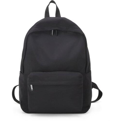High Quality Solid Backpack Water Proof Oxford School Bag Package Large Capacity Leisure or Travel Bag