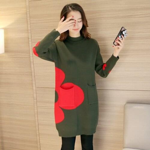 2018 Women Sweaters And Pullovers Autumn Winter Long Sleeve Pull Femme Solid Pullover Female Casual Knitted Sweater NS2533