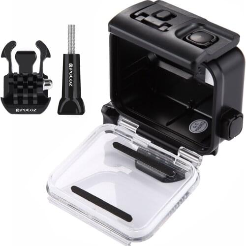 2 in 1 for GoPro HERO7 Black 6 5 Back Cover 30m Waterproof Housing Protective Case with Buckle Basic Mount & Screw