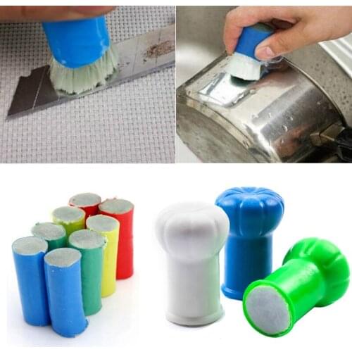 2018 hot sale cleaning brush magic stainless steel rod magic wand metal rust remover useful kitchen and fruit tools 8
