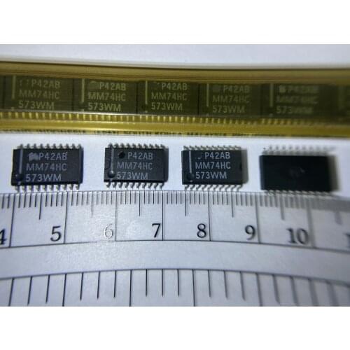 5PCS New Original MM74HC573WM MM74HC573 Latch Transparent 3-ST 8-CH D-Type 20-Pin SOIC W Tube