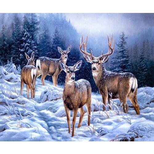 A15381 11CT/14CT/18CT/25CT/28CT Oil tea patterns Counted Cross Stitch DIY Cross Stitch Kits Embroidery Needlework Sets