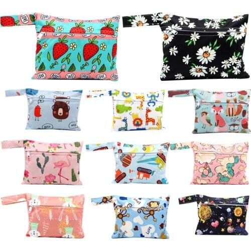 Asenappy 2020 New Sanitary Pad Pouch Mini Folding Women Cute Bag For Gaskets Napkin Towel Storage Bags