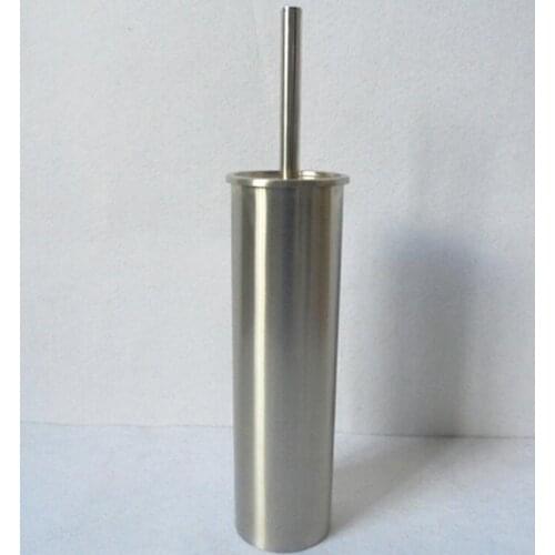 Free installation creative toilet brush set, Bathroom floor type toilet brush holder suit, Fashion simple toilet cleaning brush