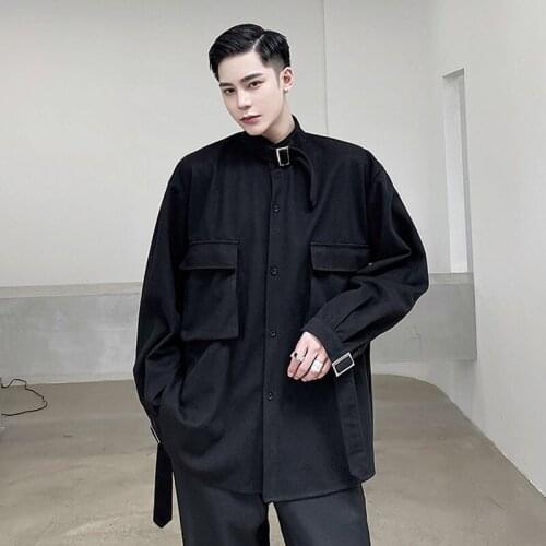 EMAIGI Mens Wool Shirts