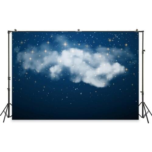HUAYI Photo Background Newborns Baby Shower Birthday Clouds Sky Photography Backdrops Custom Studio Photobooth Backdrop XT-6206