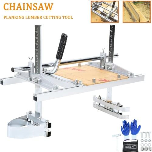Honhill Mobile Portable Chainsaw Mill Planking Chain Saw Milling Sawmill for Chainsaw 14 Inch- 24 Inch for Wood Log Guide Bar