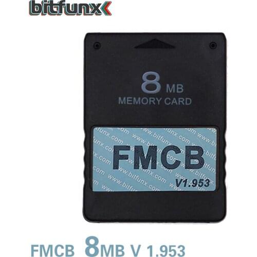 Bitfunx 8MB Free McBoot FMCB Memory Card for PS2 FMCB Memory Card v1.953