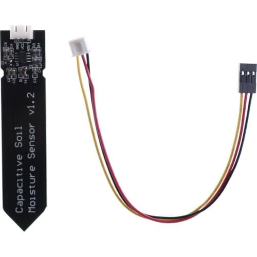 3.3~5.5V Corrosion Resistant W/ Gravity For Arduino Capacitive Soil Moisture Sensor Module Not Easy To Corrode Wide Voltage Wire