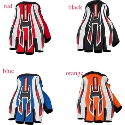 Motorcycle Gloves Half Finger Riding Racing Cycling Gloves Moto GP Summer bicycle bike gloves 4 colors