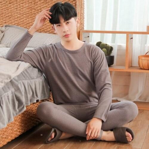 Male Inner Wear For Man Clothes Fashion Men Thick Long Johns Soft Fleece Thermal Underwear
