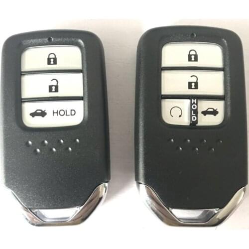 Newest Car Smart Key Keyless Remote Key with 4A Chip 434Mhz for Honda 10th Accord after 2019 2020 Year with logo and Key Blade