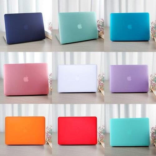 2019 New Rubberized Matte Metallic Hard Cover Case With Keyboard Cover For Apple Macbook Air 13 inch Model : A1369 & A1466
