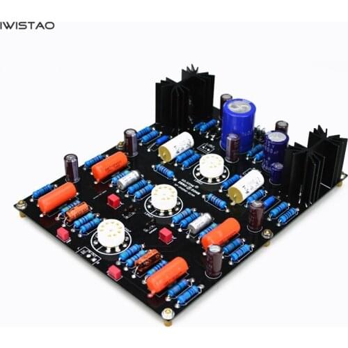 IWISTAO Moving Magnetic Tube Phono Stage Finished Board M7 12AX7 No including Tubes Transformer