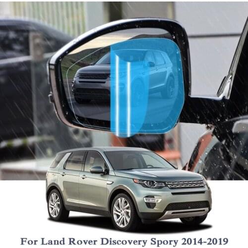 2pcs Anti Fog Car Window Clear Film Car Rearview Mirror Protective Film For Land Rover Discovery Spory 2014-2019 Waterproof