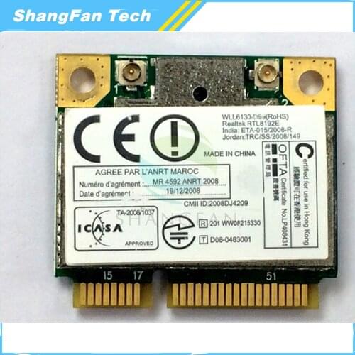 Realtek RTL8192E 802.11b/g/n 300M laptop built-in wireless LAN miniPCI-E half-height card WIFI CATD