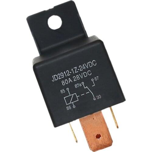 JD2912-1Z-24VDC Car Changeover Power Relay 28V 80A 5Pins SPDT ON OFF Switch