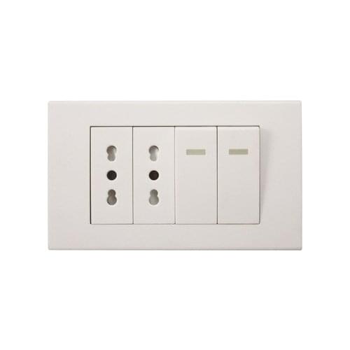 Italy three hole socket switch Italy 118 engineering switch socket) Italian switch socket