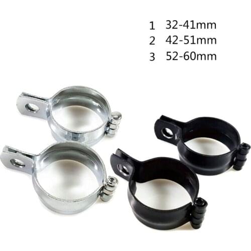 T8WF Motorcycle Light Mount Bracket Fork Clamp All Purpose Accessories Fit for Spotlight Turn Signal Light Parts
