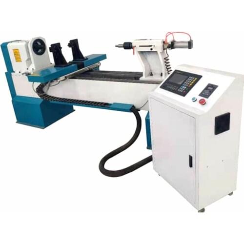 ATC Mini CNC Wood Turning Lathe for wooden chess bowel