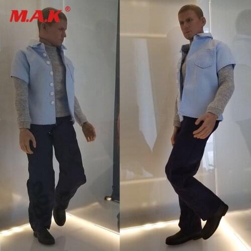 1/6 Scale Male Jailbreak Male Protagonist Prisoners Clothes Prison Uniform Set Model for 12'' HT TBL JO COO Male Action Figure