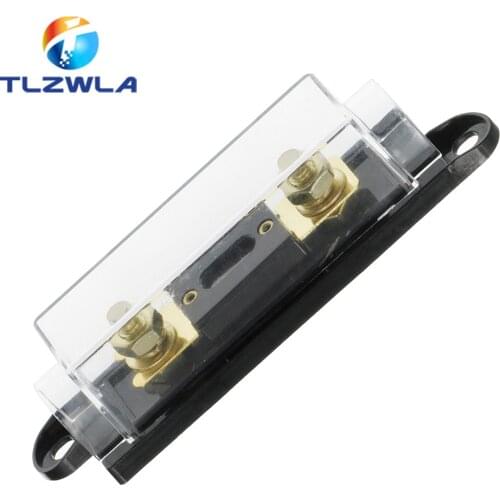 1Set ANL Fuse Holder Bolt-on Fuse Automotive Fuse Holders Fusible Link with fuse 40A 60A 80A 100A 200A 250A 300A Fuses AMP