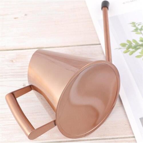 1pc 400/900/1500ml Stainless Steel Watering Can Long Mouth Watering Kettle Easy Use Handle For Succulent Watering Gardening Tool