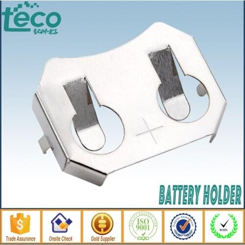 10PCS CR2032 2032 Battery Button Cell Holder Socket Case Battery Holder TBH-CR2032-M03