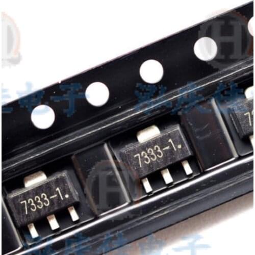 10PCS/LOT HT7333-A HT7333-1 SOT-89 HT7333 7333-1 7333A-1 SOT-89 SMD High current low voltage regulator IC 100%New