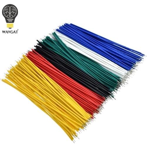 100PCS Tin-Plated Breadboard PCB Solder Cable 24AWG 10CM Fly Jumper Wire Cable Tin Conductor Wires 1007-24AWG Connector Wire