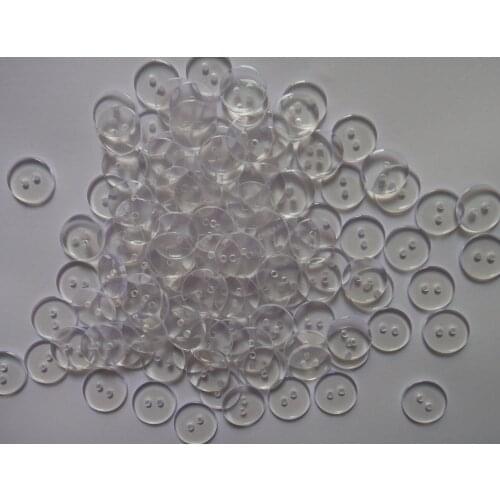 11.5mm 100pcs/lots Resin 2-Holes Round Buttons Sewing Fasteners Craft ScrapBooking DIY