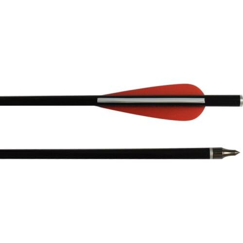 12Pcs Fiberglass Arrow Crossbow Bolts 14" 16" 18" Flat Knock 100 Grain Screw Point Archery Bow Shooting Hunting Free Shipping