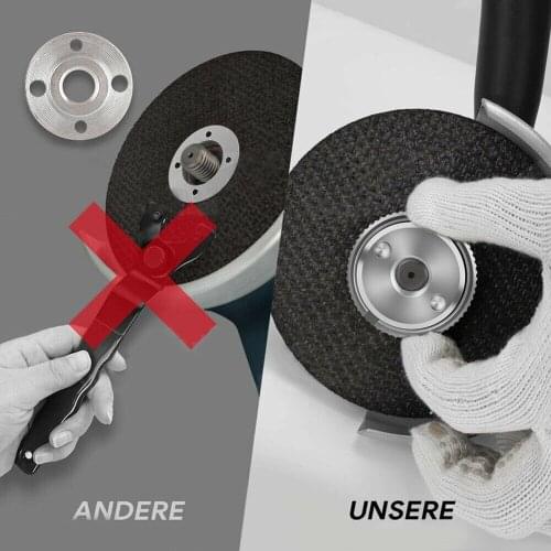 Quick release Flange Nut kit Nut M14 Screw For angle grinder 50mm Diameter Useful