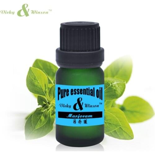 Vicky&winson Marjoram essential oil 10ml Origanum majorana L oils natural Relieve pressure Regulating menstrual cycle VWDF24