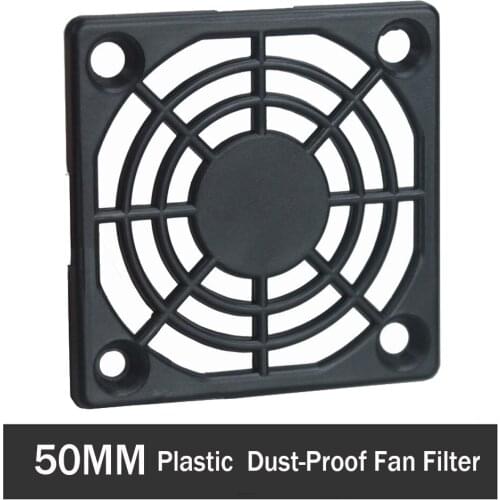 1000pcs Gdstime PC Case Fan Dust Filter 50mmx50mm 5cm 50mm Guard Grill Protector Cover Plastic Computer Cooling Fan Cooler Net
