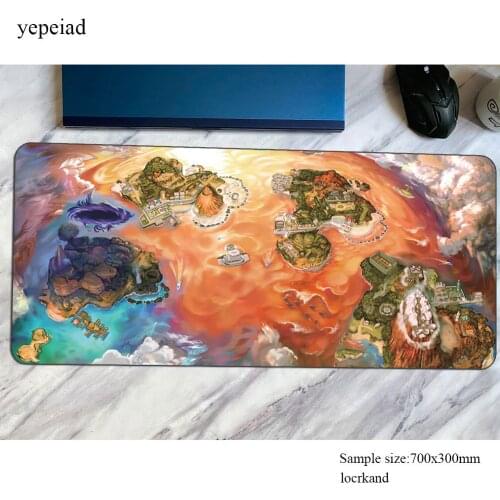 Map mouse pad Fashion mats 700x300mm Computer mouse mat gaming accessories large mousepad HD pattern keyboard games pc gamer