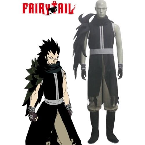Fairy Tail Gajeel Redfox After Seven Years Cosplay Costume