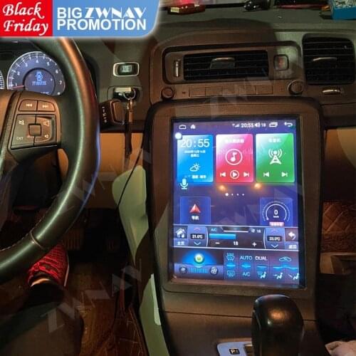 Carplay Tesla Screen Android Multimedia Radio Receiver For Volvo S60 V60 2011-2018 Car GPS Audio Stereo Video Player Head Unit