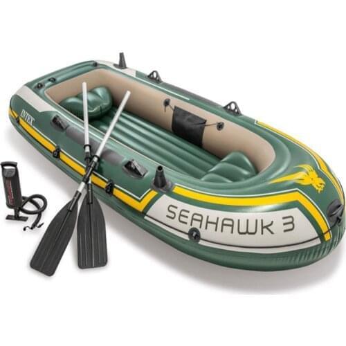 Inflatable Kayak Boat Water Sport Sea Eagle Three-Man Rubber Raft Inflatable Thickened Fishing Boat