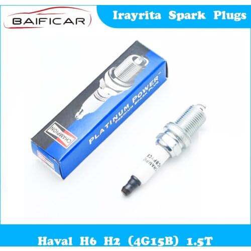 Baificar Brand New Irayrita Spark Plugs 13123121313213 for Haval H6 H2 (4G15B) 1.5T