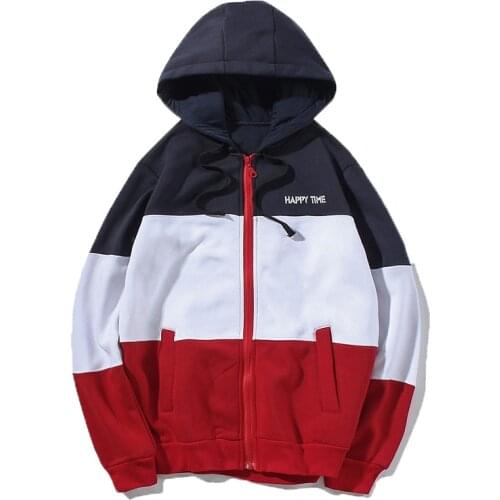Oharishu Men's Zip Hoodies