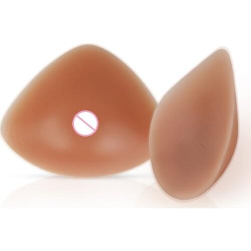 2020 New Product NVBTR Triangle Silicone Breast With Long Vest Or Short Vest Small Chest Become Big Chest Breast enhancement