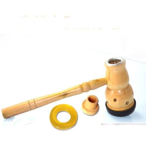 Umbilical wooden aromatherapy furnace belly gourd moxibustion massage box portable acupuncuture moxa moxibustion equipmentSZ