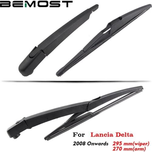 BEMOST Car Rear Wiper Arm Blade Rubber For Lancia Delta 295MM Hatchback 2008 2009 2010 2011 2012 2013 2014 2015 2016 2017 2018