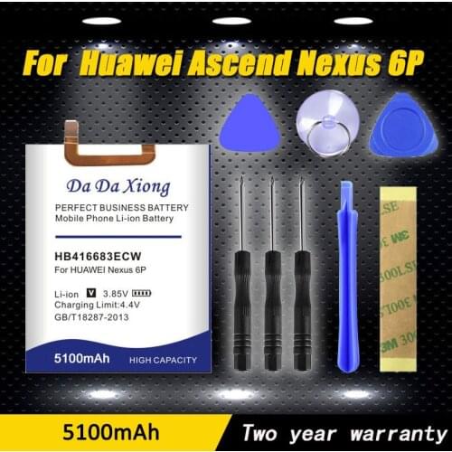 Fresh Supply Model [ HB416683ECW ] Replacement Battery for Huawei Google Ascend Nexus 6P H1512 H1511 Phone Battery