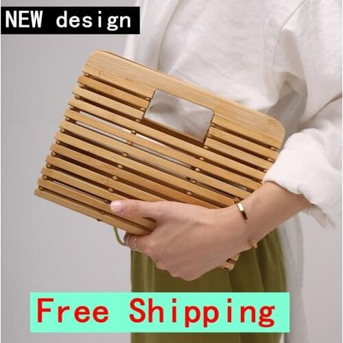 Bolsos bags for women bamboo summer bag beach bag bolsas womens bag 2021 woven bag sea bag
