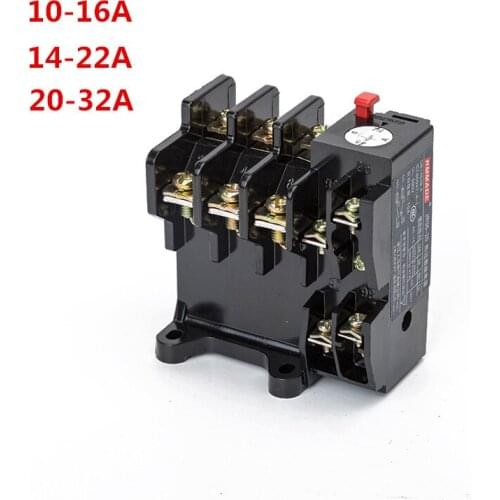 Thermal overload relay JR36-32 690V specification 16/22/32A high quality copper parts thermal overload protection relay